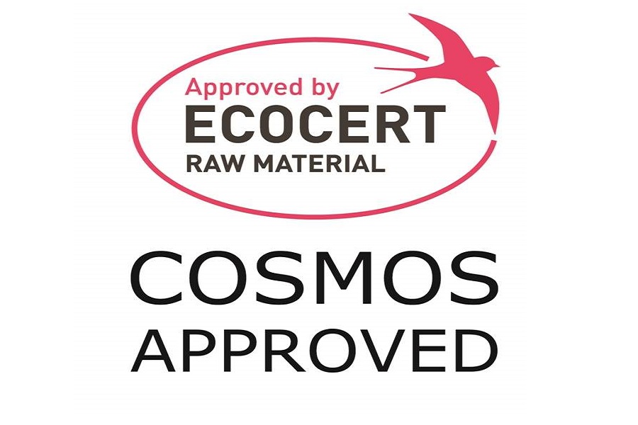 Natural ingredients COSMOS-approved