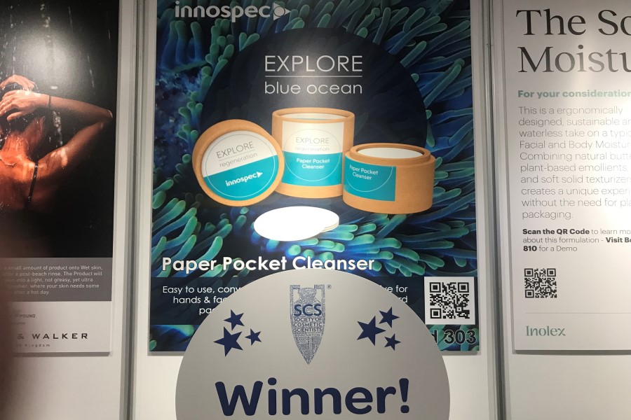 Innospec wins Laura Marshall Award at SCS Formulate