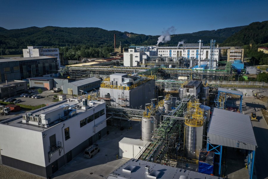 Evonik manufactures first rhamnolipids from Slovakia plant