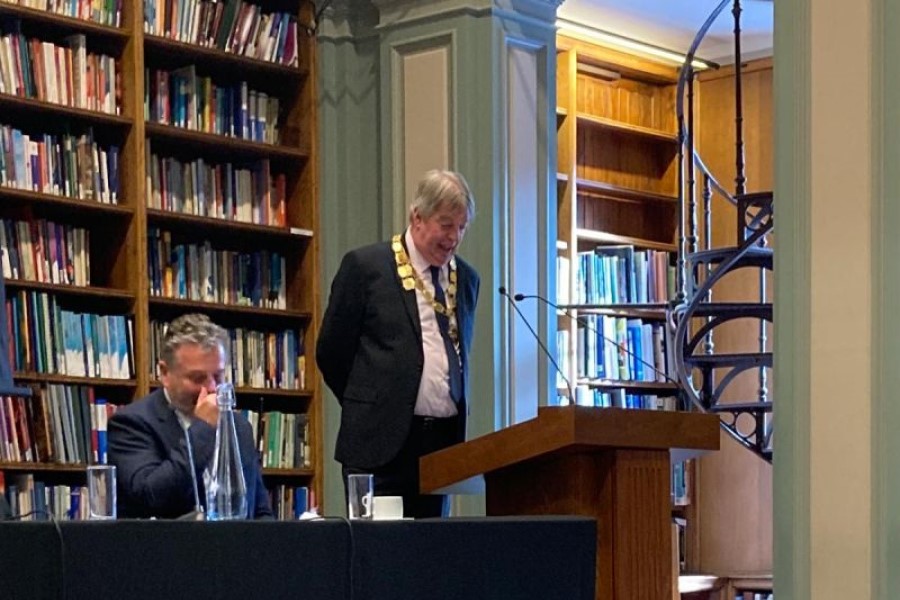 Daniel Whitby takes over as SCS President